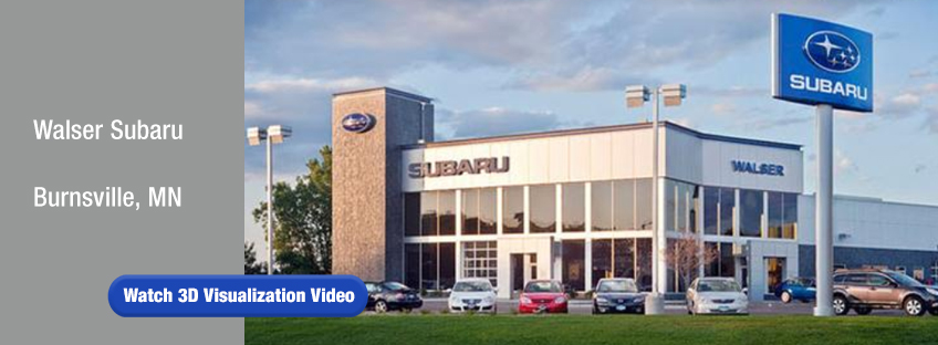 another example of a Subaru dealerhip remodel